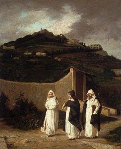 Dominicans. A Convent Garden, near Florence