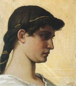 Head of a Roman Maiden